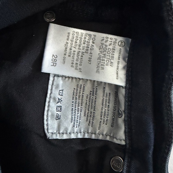 AG Adriano Goldschmied Black Skinny ‘Prima’ Jeans - Picture 3 of 5